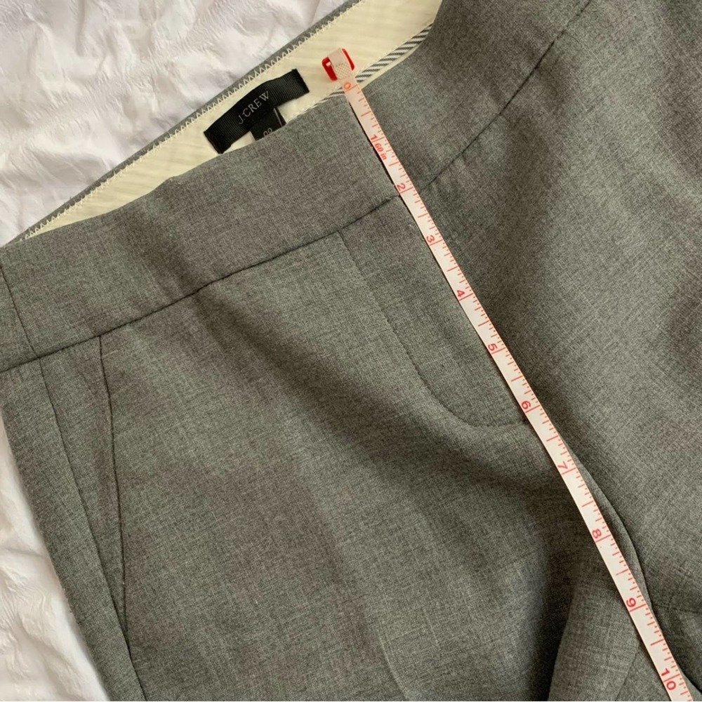 J Crew Gray Trousers Career Pants 00 - Picture 10 of 12